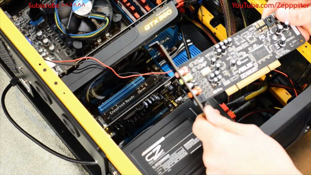 kako instalirati zvučnu karticu