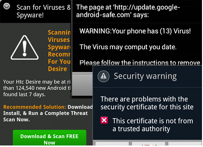 kako obrisati virus s androida