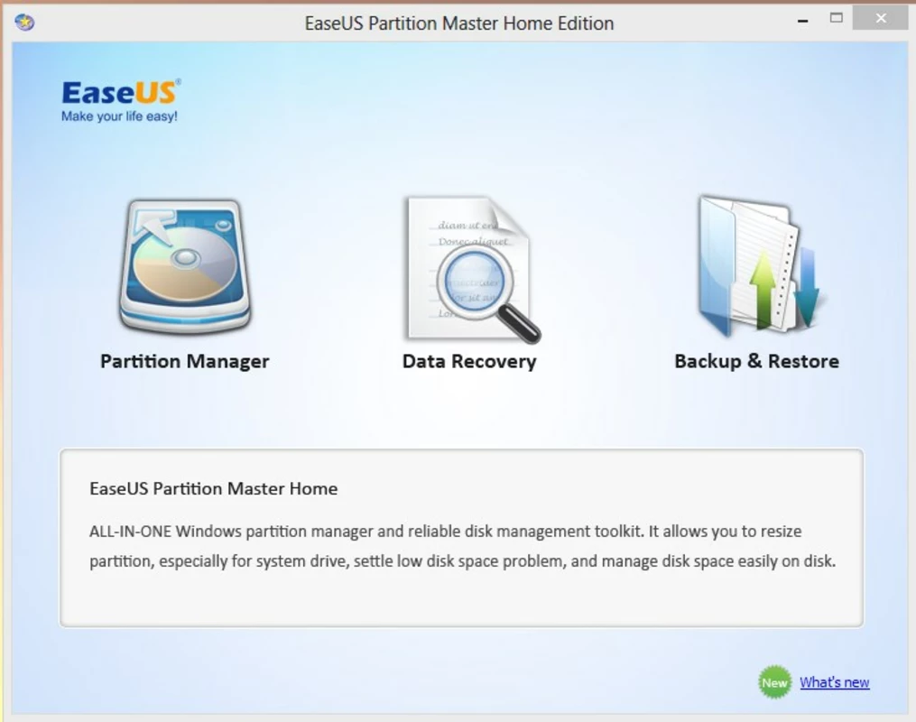 EaseUS Partition Master