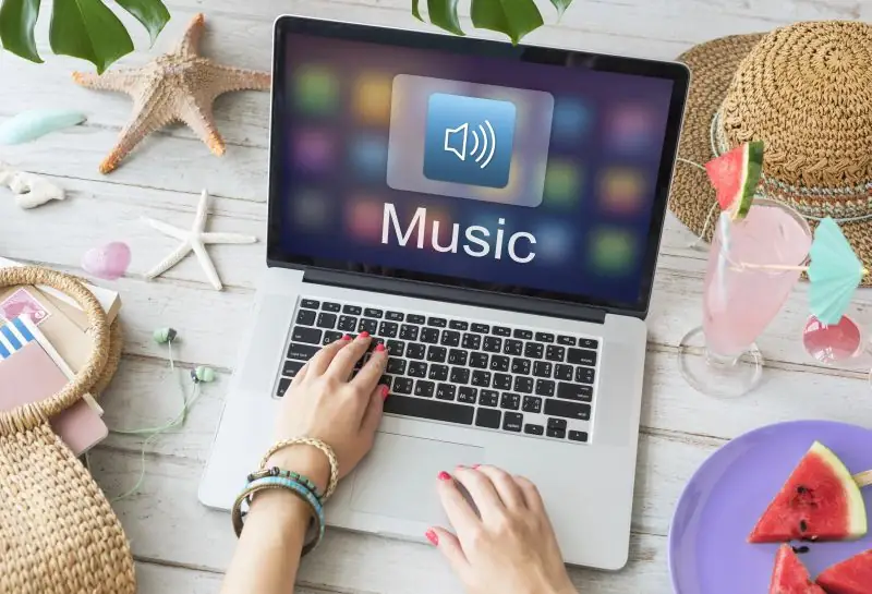Laptop muzički zvuk