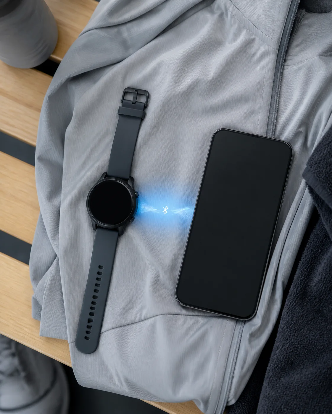 Pametni sat i mobitel pripremljeni za Bluetooth uparivanje